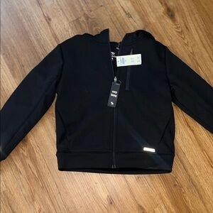 Abercrombie kids Black Zip-Up Jacket
